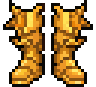 Golden Oblivion Boots