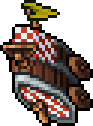 Red Rolling Barrel