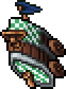 Green Rolling Barrel